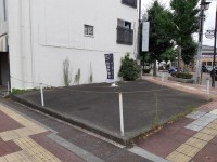 駅近！便利地！貸駐車場として活用可能！
商業地域の為、土地いっぱいに建築できます！