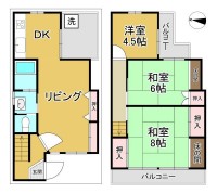 阪急「長岡天神」駅まで徒歩5分！
スーパー、コンビニ、郵便局、銀行も徒歩5分圏内！大変暮らしやすい立地！
長岡第六小学校まで徒歩5分！子育て世帯にもかなりオススメ♪