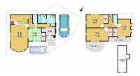 阪急「西山天王山」駅徒歩15分！大型分譲地！
前道広々6ｍ！土地広々30.77坪！！
第二大山崎小学校まで約480ｍ（徒歩6分）でお子様にも安心！