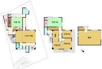 閑静な住宅地！収納スペース充実の５ＳＬＤＫ！
土地面積広々約７８坪！阪急『向日町駅』徒歩１０分！
南西側に庭付きでガーデニングなど楽しめます！