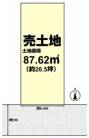 建築条件無し売土地☆お好きなハウスメーカー・工務店で建築可能！
長岡第五小学校まで徒歩2分！閑静な住宅地につき周辺交通量少なめ！
南向きで日当たり良好・通風良好！