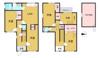 ２０２２年１月改装歴有り！
収納充実の５ＬＤＫのお家♪
徒歩圏内に周辺施設充実！生活に便利な立地！