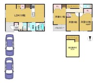 ＺＥＨ水準省エネ住宅！閑静な住宅地！
ＪＲ『向日町駅』と阪急『東向日駅』の２ＷＡＹアクセス可能！
前道広々７．６ｍ！全居室６帖以上で駐車も２台可能！