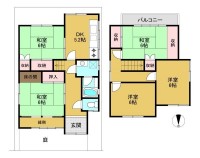 向日市、伏見区、南区の不動産なら<br>センチュリー21ユニバーサルホームサービス向日町店へ！ 前道幅員約６ｍ！５ＤＫのゆったりとした間取り！
土地面積約３０坪！～落ち着きのある『和の住まい』～
交通量も少なめでお子様の通学も安心！