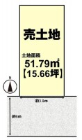 建築条件無し土地！お好きなハウスメーカー・工務店で建築可能！
南向きにつき日当たり良好！
小・中学校まで徒歩圏内！お子様の通学も安心です！