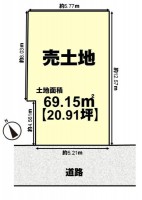 向日市、伏見区、南区の不動産なら<br>センチュリー21ユニバーサルホームサービス向日町店へ！ 建築条件無土地！お好きなハウスメーカー・工務店で建築可能！
阪急「東向日」駅まで徒歩８分・ＪＲ「向日町」駅まで徒歩１２分！
南向きにつき陽当り良好！