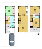 2026年6月リフォーム済み!
阪急「西向日」駅まで徒歩12分!区画の整った閑静な住宅地です♪
南西向きにつき日当たり良好!ワンボックス駐車可能!
