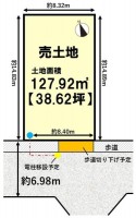 向日市、伏見区、南区の不動産なら<br>センチュリー21ユニバーサルホームサービス向日町店へ！ 建築条件無し土地につき、お好きなハウスメーカー・工務店で建築可能！
阪急とＪＲの２ＷＡＹアクセス！南向きで陽当たり良好！
閑静な住宅地の整形地♪