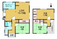 向日市、伏見区、南区の不動産なら<br>センチュリー21ユニバーサルホームサービス向日町店へ！ ２０２６年８月リフォーム済！全居室６帖以上！
阪急『東向日駅』まで徒歩１２分！
二方通路の為、通風良好！徒歩圏内に生活施設充実♪