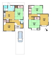 向日市、伏見区、南区の不動産なら<br>センチュリー21ユニバーサルホームサービス向日町店へ！ 車通りの少ない閑静な住宅街♪
阪急『東向日駅』まで徒歩１１分と通勤・通学に便利な立地！
周辺の施設も充実しております！リフォームのご相談も無料で承っております！