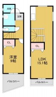 阪急「長岡天神」駅まで徒歩９分！
周辺施設充実のメゾネットタイプのタウンハウス！
空室につき即入居可能！